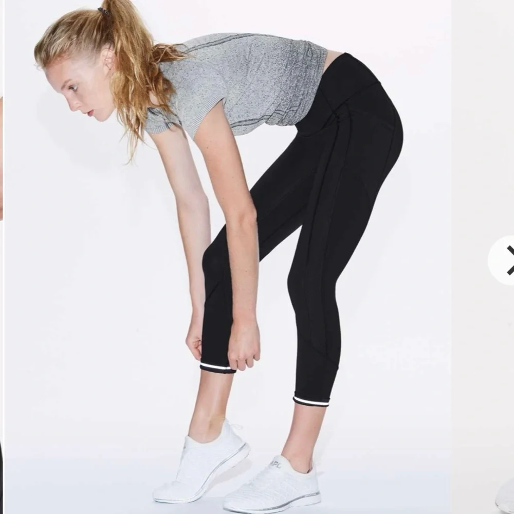 Lululemon All The Right Places Crop II *23" Inseam Women’s 8 Black Pockets - Picture 6 of 16